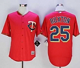 Minnesota Twins #25 Byron Buxton Red New Cool Base Stitched MLB Jersey,baseball caps,new era cap wholesale,wholesale hats